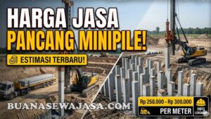 Harga Jasa Pancang Minipile Permeter