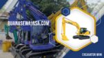 Harga Sewa Excavator Mini